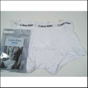 Calvin Klein （カルバンクライン） ボクサーパンツ U5614 100 WH TRUNK